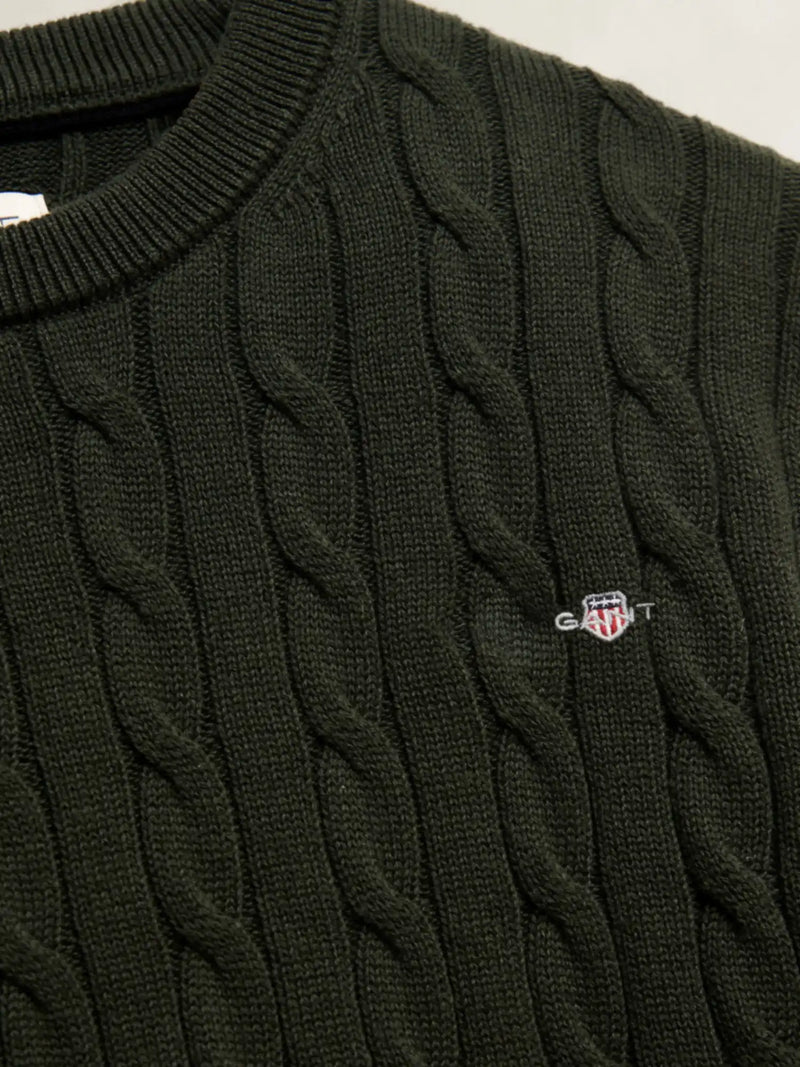 GANT Shield Sweater - Green