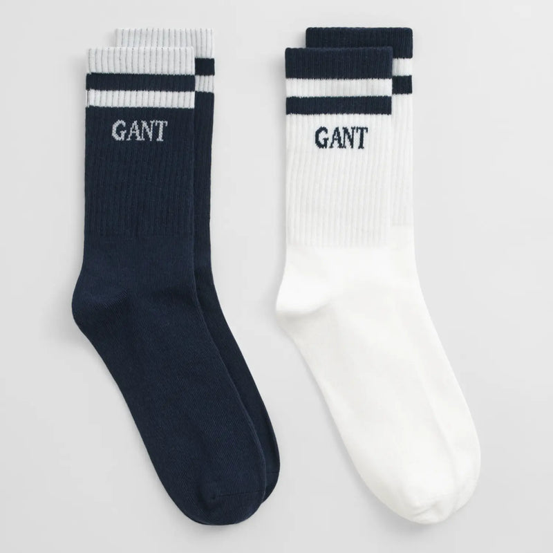GANT boy's evening blue striped socks - 896028.