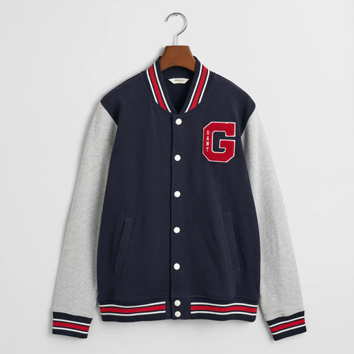 GANT boy's navy varsity jacket - 806799.