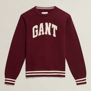 varsity sweater - Burgundy