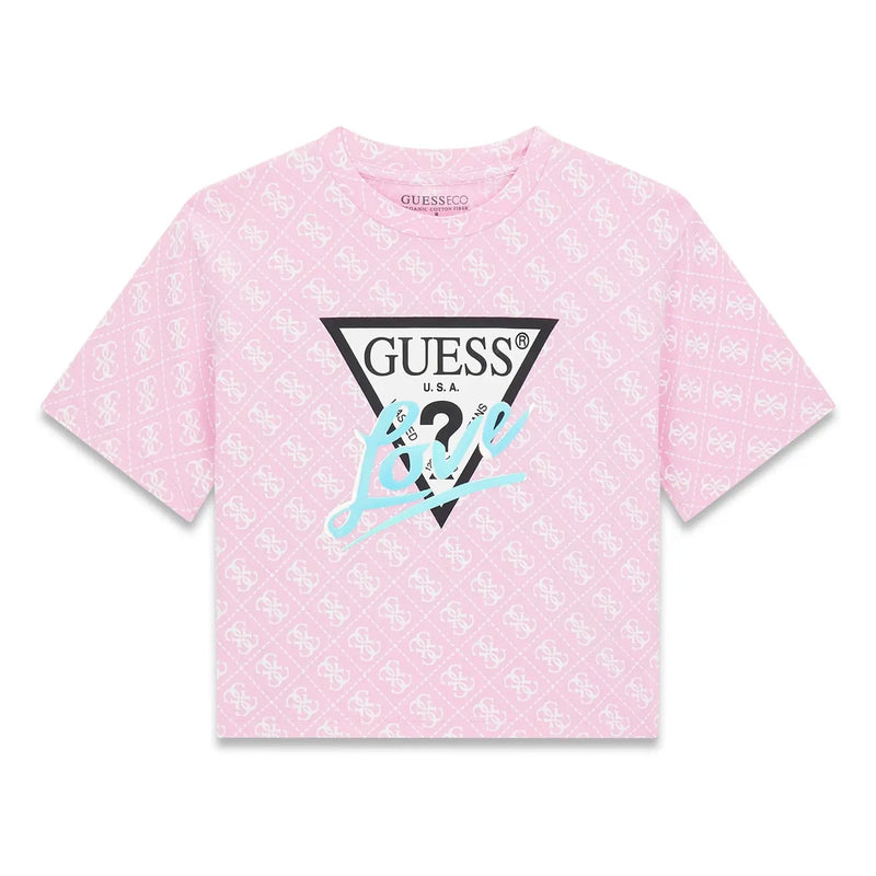 Guess girl's 4g t-shirt - j6ri08.
