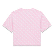 Back of the Guess pink 4g t-shirt.