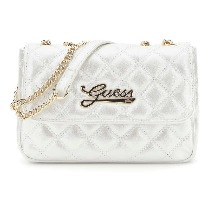 Guess cream white quilted bag - j6rz11.