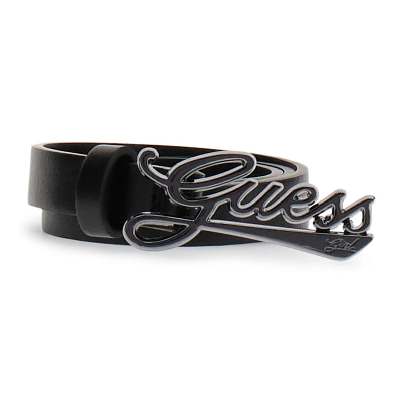 Guess girl's black belt - j5bz27.