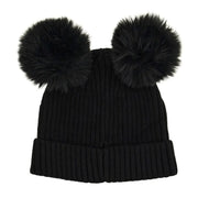 Rear view of the Guess bobble hat.