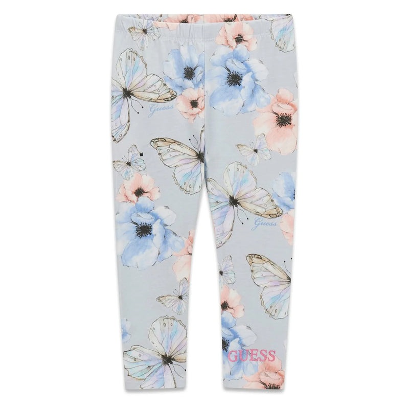Guess girl's butterfly leggings - k6rb07.
