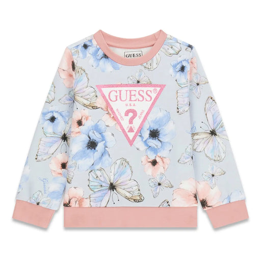 Guess girl's butterfly sweatshirt - k6rq02.