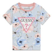 Guess girl's butterfly t-shirt - k6ri06.