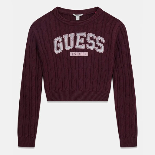 Guess cable knit sweater - j6yr11.