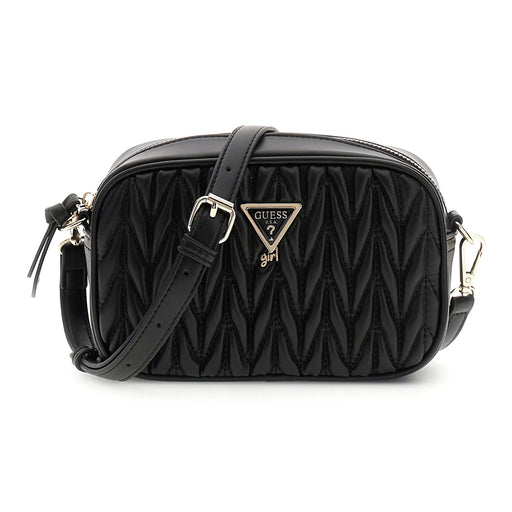 Guess girl's jet black camera bag - j6bz25.