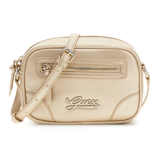 Guess girl's light gold camera bag - j6bz25.