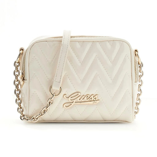 Guess cream white camera bag - j6yz07.
