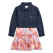 Guess chambray dress - k4yk07.