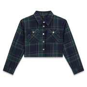 Guess girl's plaid shirt - j6yh03.