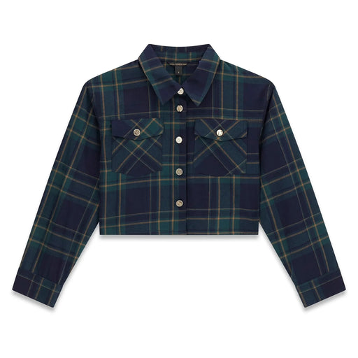 Guess girl's plaid shirt - j6yh03.
