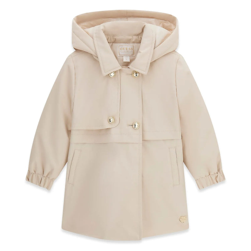 Guess girl's trench coat - k6yl05.