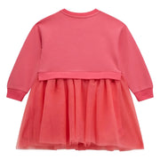 Back of the Guess combined dress.