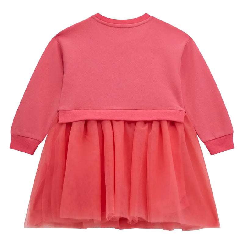 Back of the Guess combined dress.