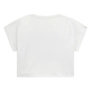 Back of the Guess cropped t-shirt.