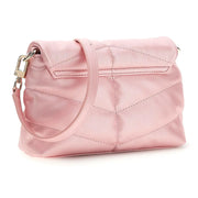Back of the Guess pink crossbody bag.