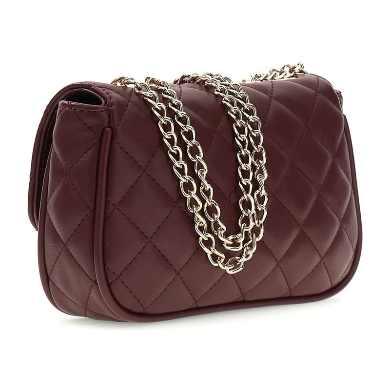 Back of the Guess crossbody bag.