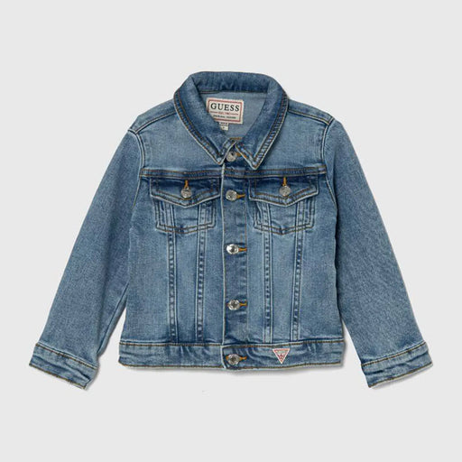 Guess girl's blue denim jacket - k4rl03.