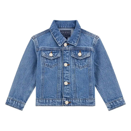 Guess blue denim jacket - k5rl01.