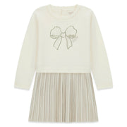 Guess girl's cream white dress - k6yk09.