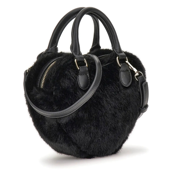 Guess Faux Fur Heart Bag