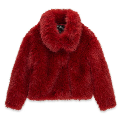 Guess girl's faux fur jacket - j6bl06.