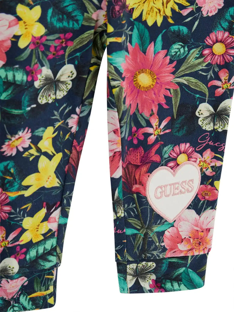 Guess floral leggings with vintage floral print.