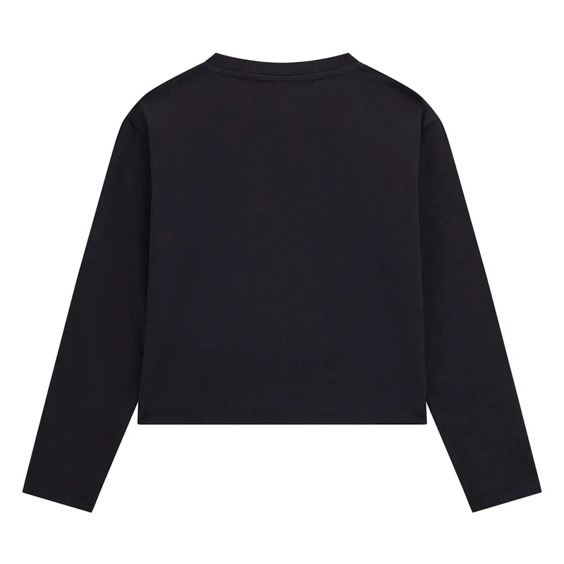 Back of the Guess heart logo t-shirt.