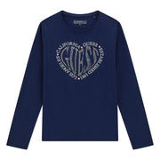 Guess heart logo t-shirt - j5yi38.