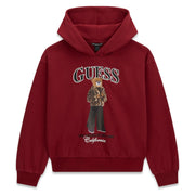 Guess girl's bear hoodie - j6bq03.