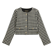 Guess houndstooth blazer - j4bn02.