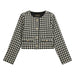 Guess houndstooth blazer - j4bn02.