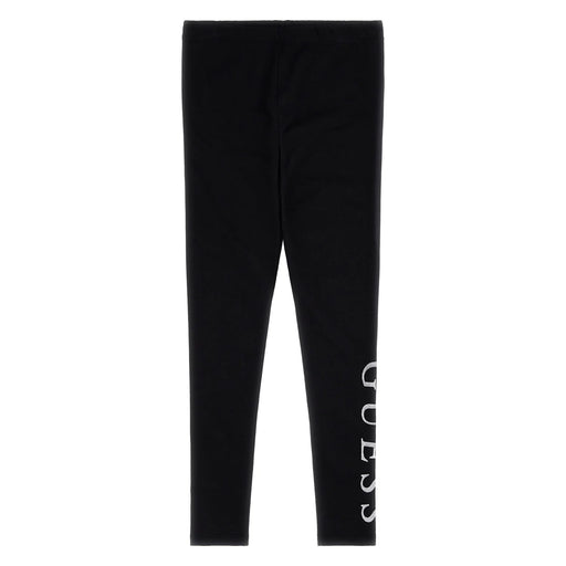 Guess jet black glitter logo leggings - j93b11.