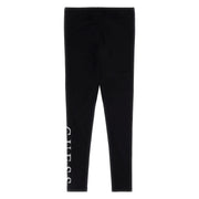 Back of the Guess glitter logo leggings.