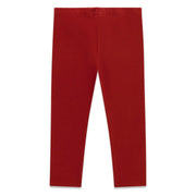 Back of the Guess red glitter logo leggings.