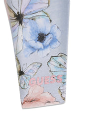 Guess baby girl's butterfly print leggings.