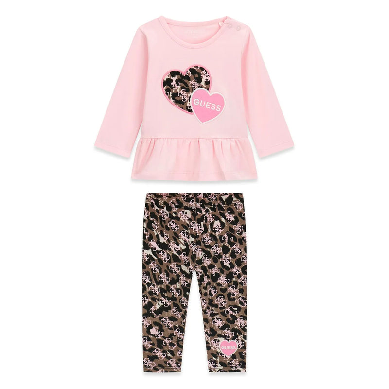Guess baby girl's 4g leggings set - a6yg02.