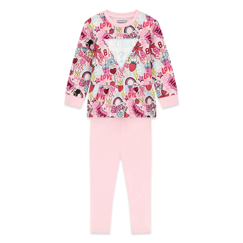 Guess Collage Leggings Set