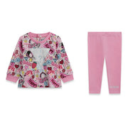 Guess baby girl's patterned leggings set - a6yg03.