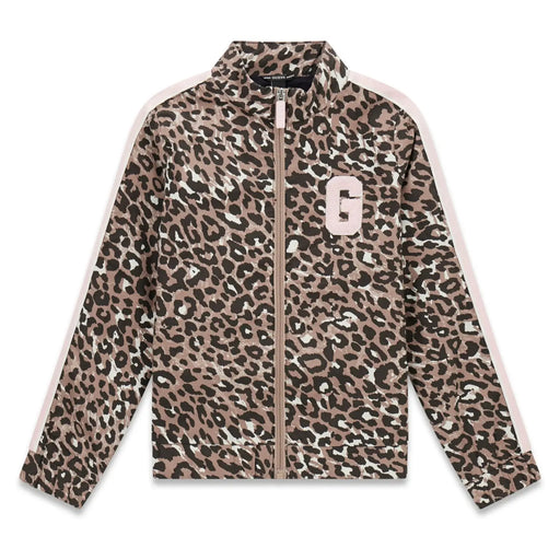 Guess girl's leopard print jacket - j6yq09.