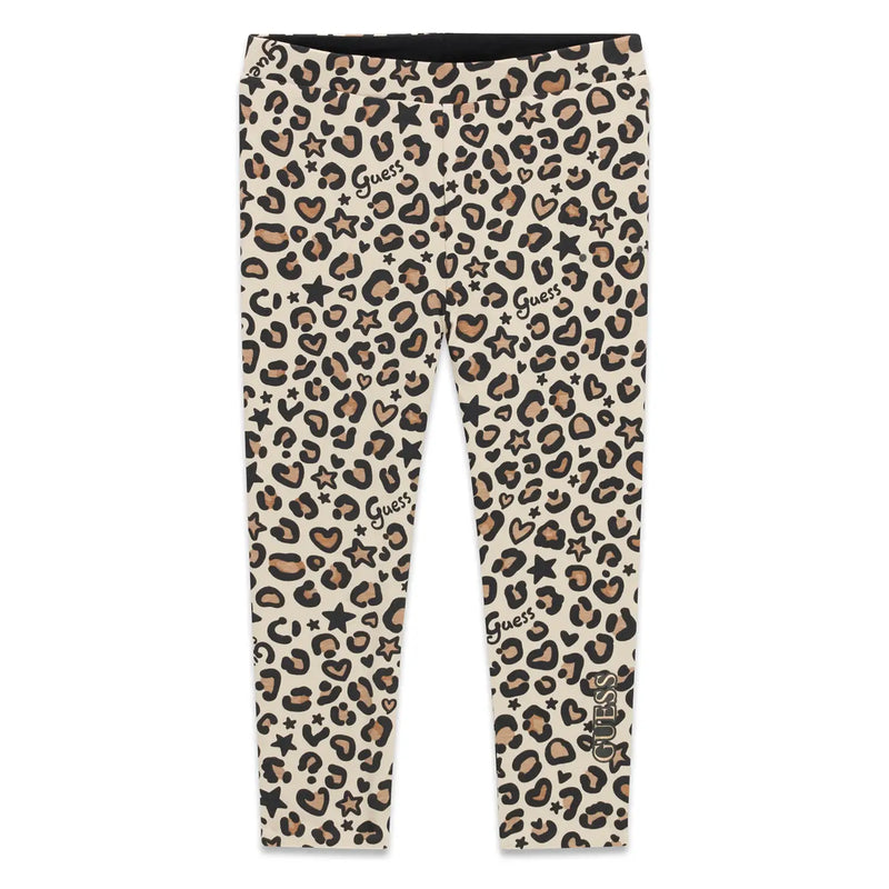 Guess leopard print leggings - k6bb04.