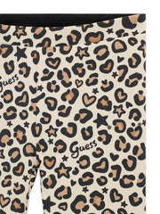 Closer look at the Guess leopard print leggings.