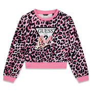 Guess leopard print sweatshirt - j5yq03.