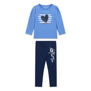 Guess heart logo leggings set - k6ri14.