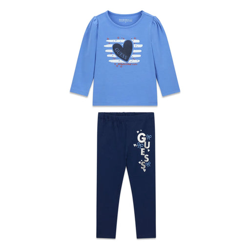 Guess heart logo leggings set - k6ri14.