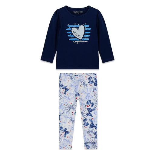 Guess heart logo leggings set - k6ri14.